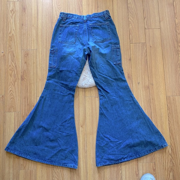 R4R Rave Bell Bottom Festival Jean - Picture 2 of 5